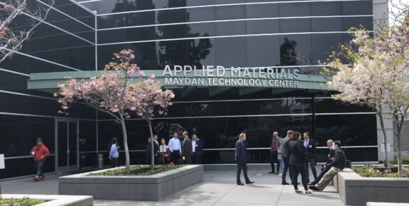 Applied Materials headquarters in Santa Clara, the semiconductor equipment company investing in Karnataka